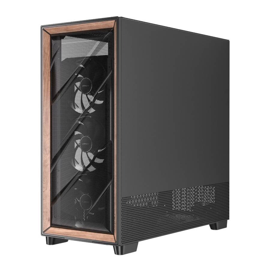 Antec FLUX PRO E-ATX Full Tower Gaming Chassis - Black