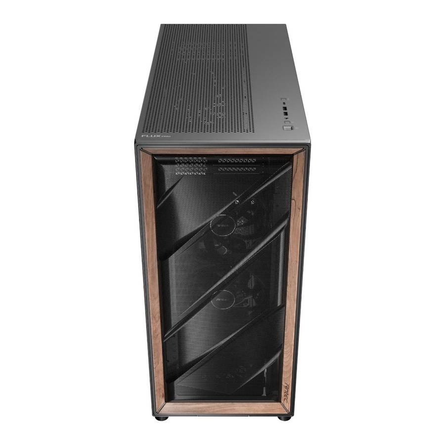 Antec FLUX PRO E-ATX Full Tower Gaming Chassis - Black
