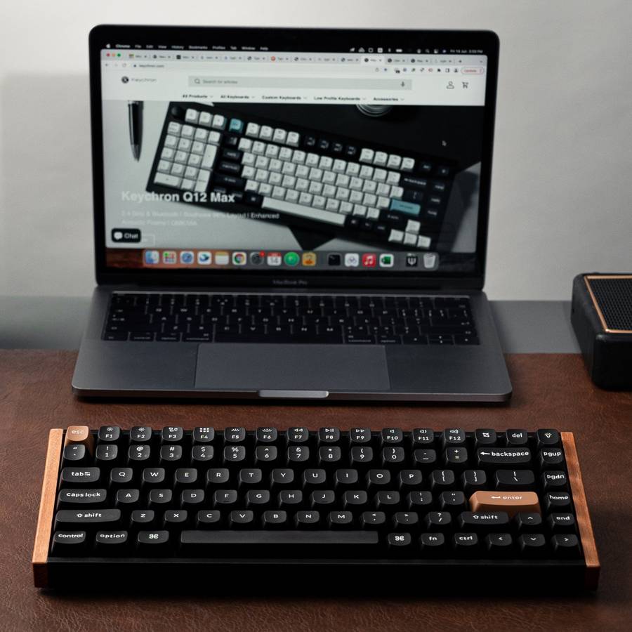 Keychron K2 HE Wireless Special Edition Magnetic Custom Keyboard | NEBULA Switch - Black