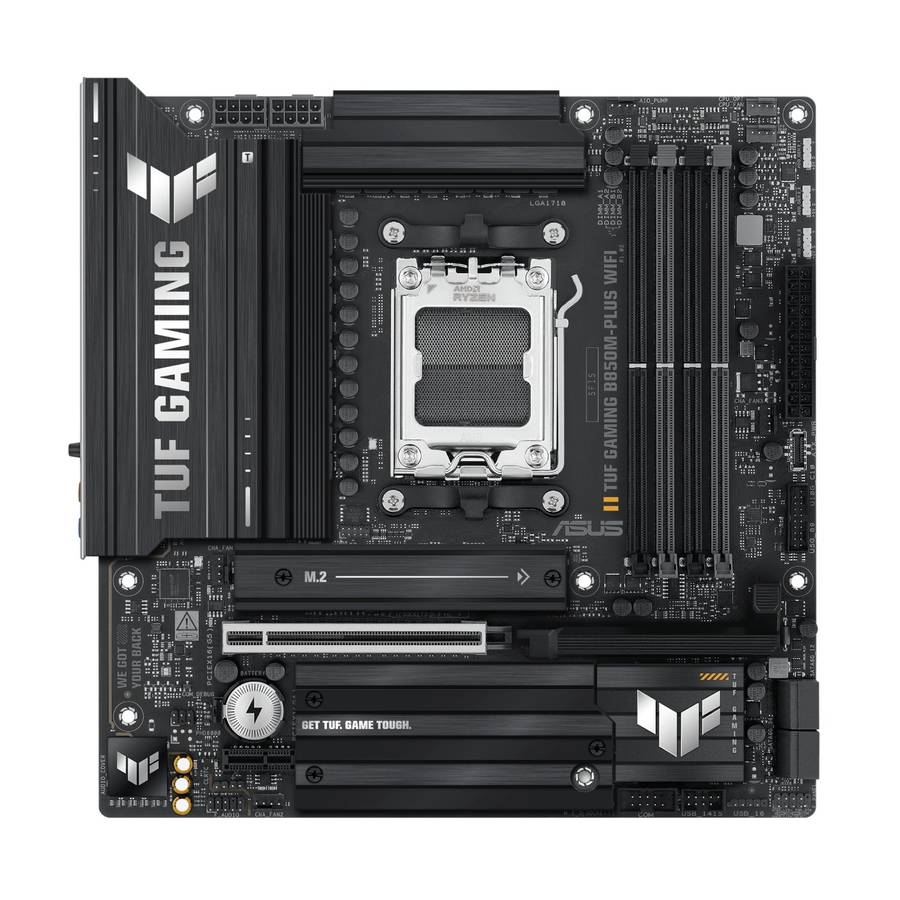 Asus TUF Gaming B850M-PLUS WIFI AM5 Micro ATX Gaming Motherboard