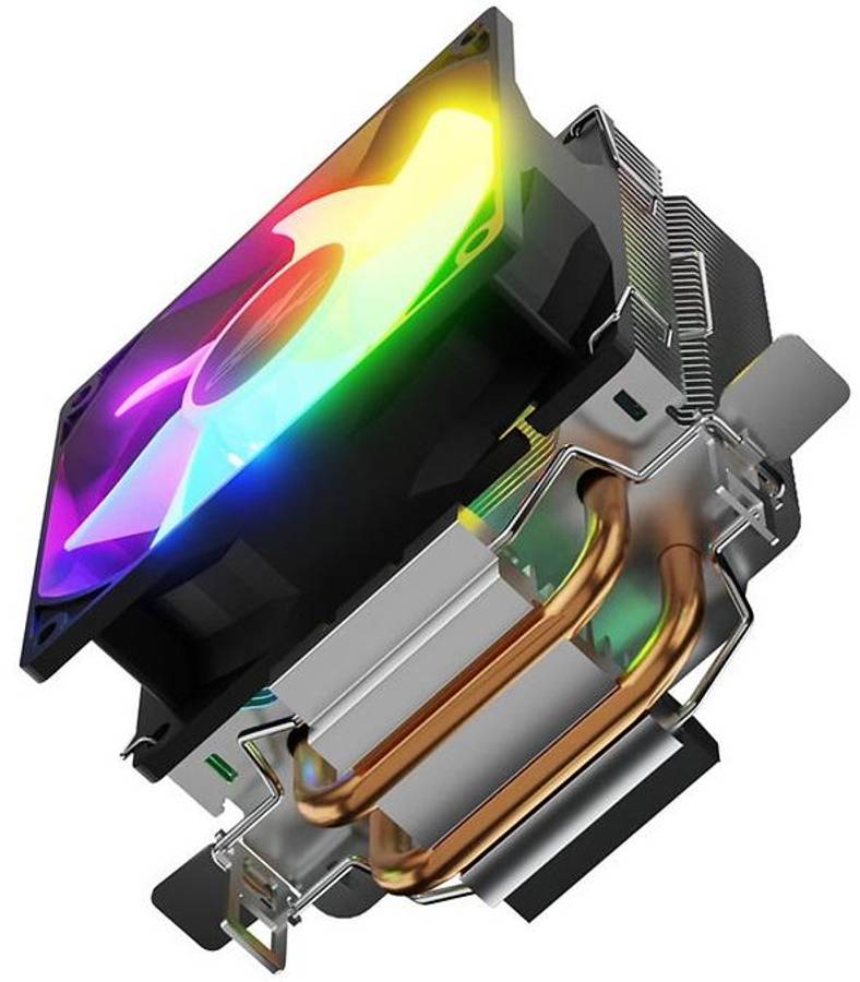 OCPC I.C.E. 90 RGB CPU COOLER 90MM BLACK