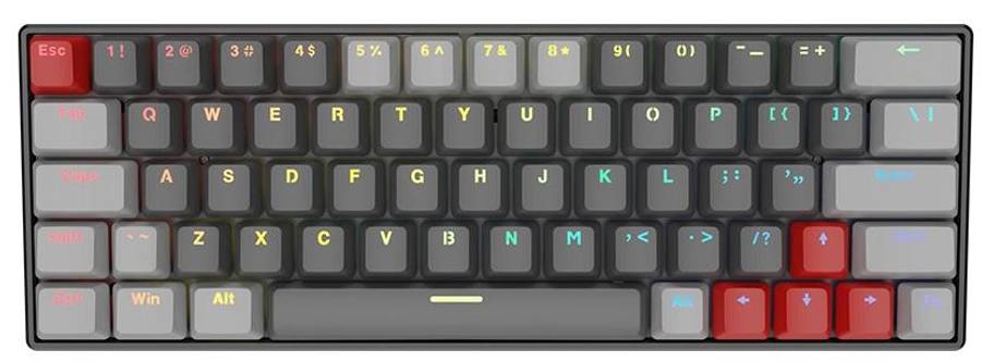 ZERO MINI GAMING KEYBOARD DARK GREY
