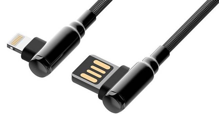 LDNIO ELBOW USB LIGHTNING 1-METER CABLE
