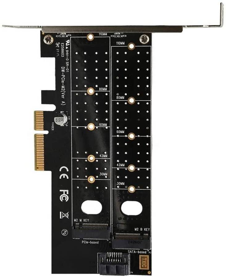 PCIE TO M 2(M KEY+B KEY)