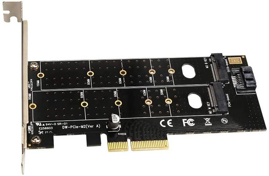 PCIE TO M 2(M KEY+B KEY)