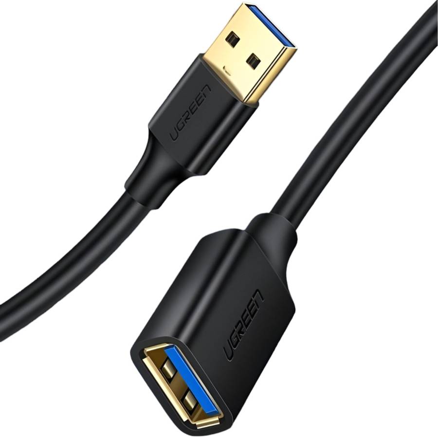 UGREEN USB 3.0 Extension Cable - Male to Female, 5Gbps Data Transfer - 2m