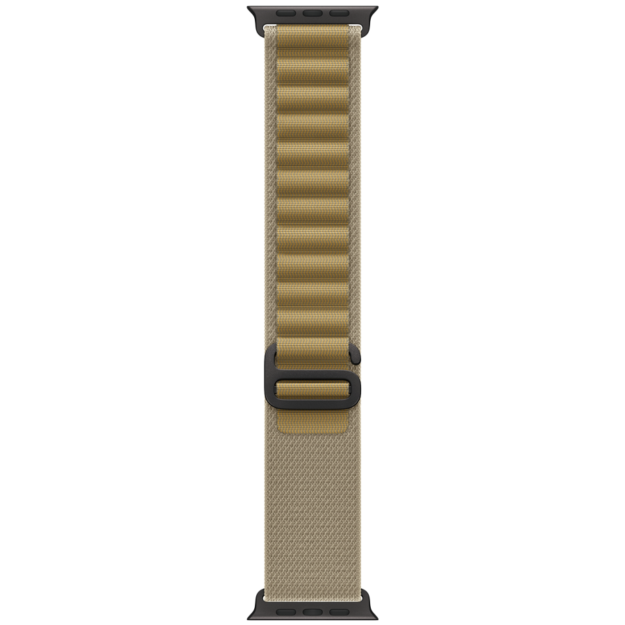 49mm Tan Alpine Loop - Small - Black Titanium Finish