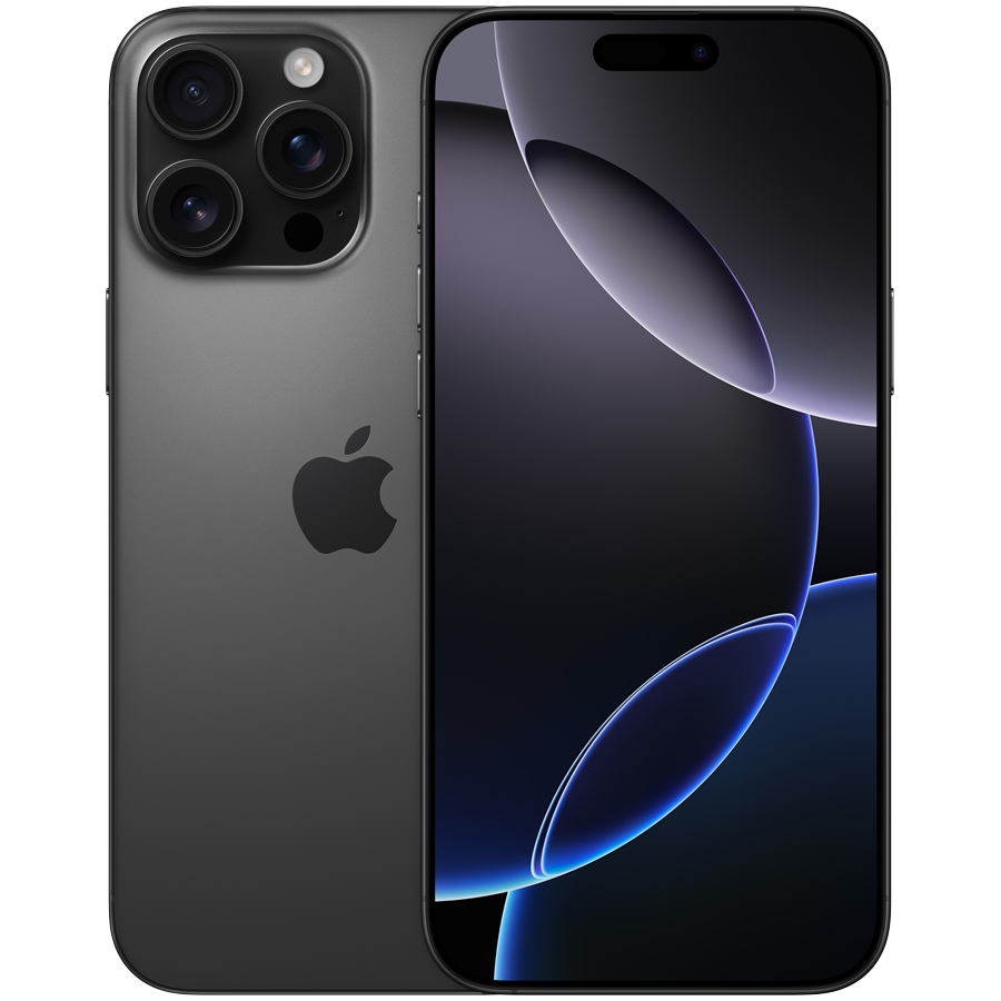 iPhone 16 Pro Max 1TB Black Titanium,Model A3296
