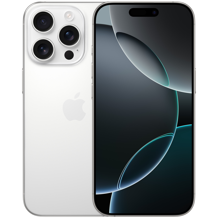 iPhone 16 Pro 1TB White Titanium,Model A3293