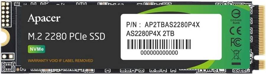 Apacer AS2280P4X M.2 PCIe Gen3 x 4 256GB SSD
