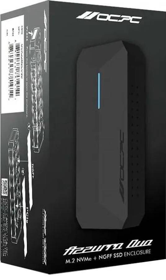 AZZURRO DUO SSD M.2 ENCLOSURE