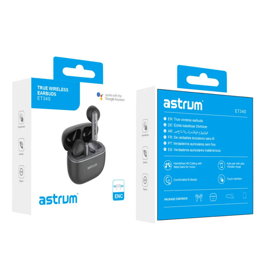ET340 ENC True Wireless Bluetooth Earbuds