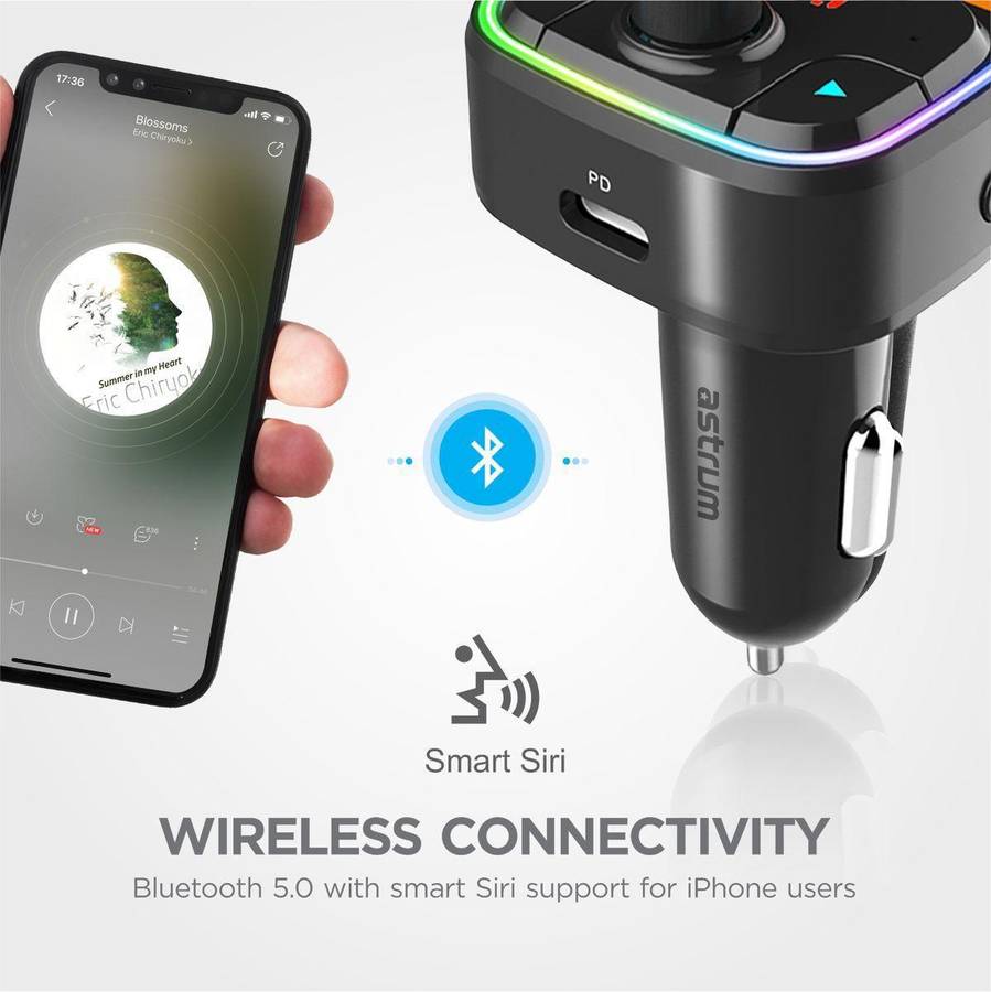 Wireless FM Transmitter + PD Charger - FM410