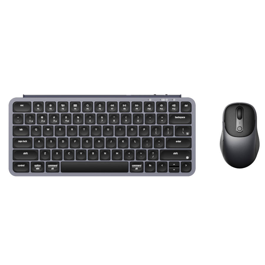 Keychron B1 Pro 75% Layout Wireless Keyboard and Mouse Combo - Space Grey
