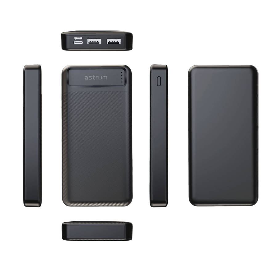 PB10K POWER BANK 10K MAH 5V 2A 2 X USB-A