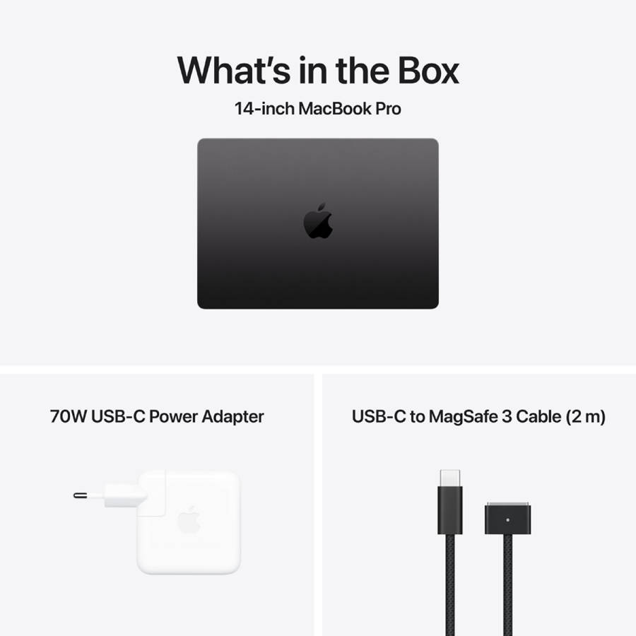 14-inch MacBook Pro: Apple M5 Pro chip with 15-core CPU and 16-core GPU, 24GB, 2TB SSD - Space Bl...