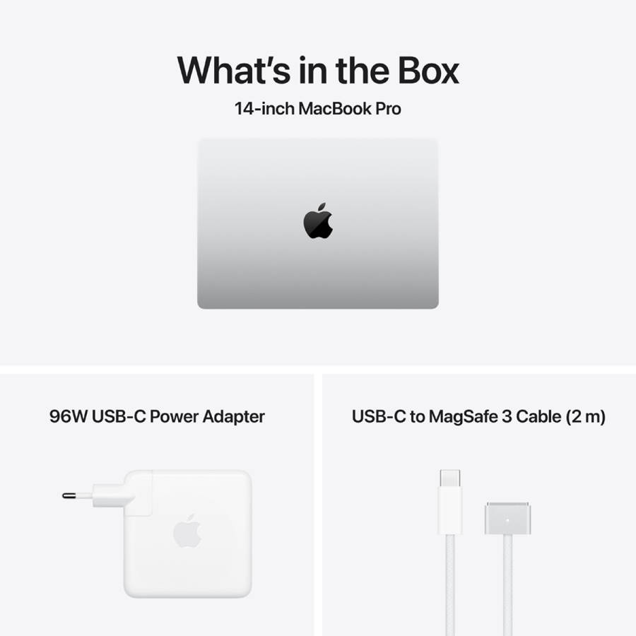 14-inch MacBook Pro: Apple M5 Max chip with 18-core CPU and 32-core GPU, 36GB, 2TB SSD - Silver,M...