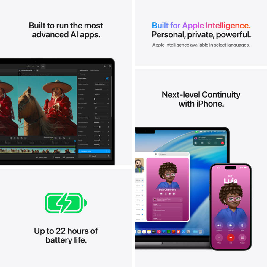 14-inch MacBook Pro: Apple M5 Pro chip with 18-core CPU and 20-core GPU, 24GB, 2TB SSD - Silver,M...
