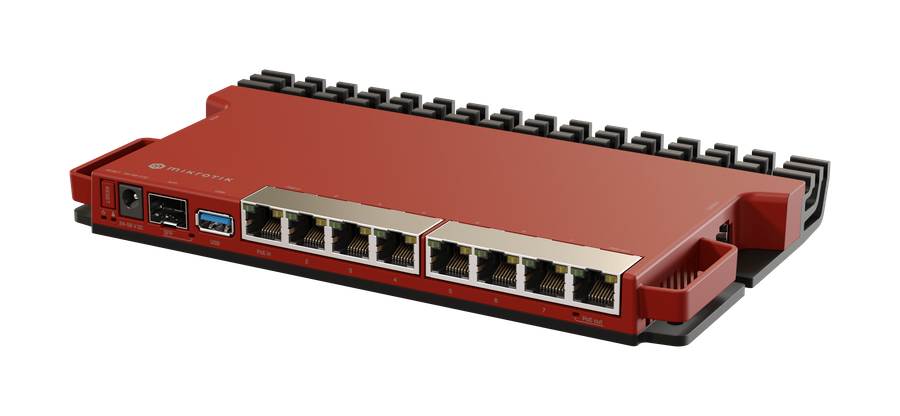 MikroTik 8 Gigabit 1x2.5Gbps SFP Dual Core Router | MT-RBL009UiGS-RM
