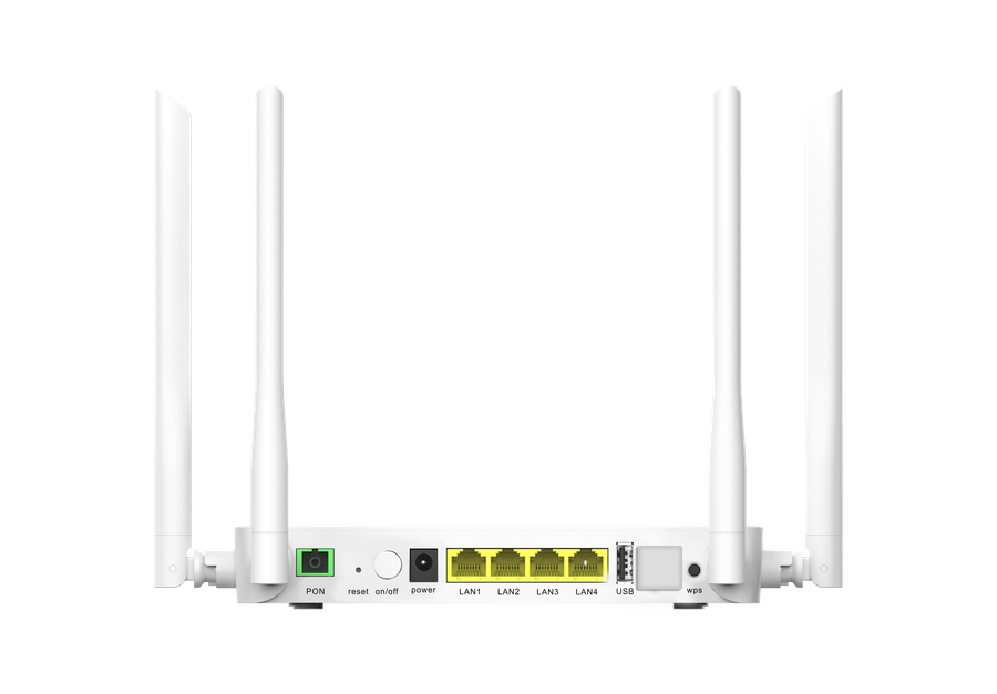 Acconet WiFi 6 xPON 4 Port Gigabit Wireless ONU/ONT