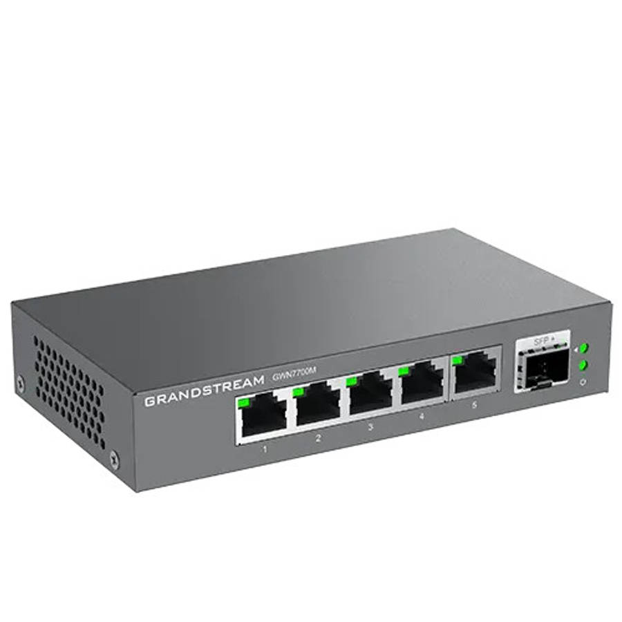 Grandstream Enterprise 5 port Unmanaged 2.5G Switch | GWN7700M