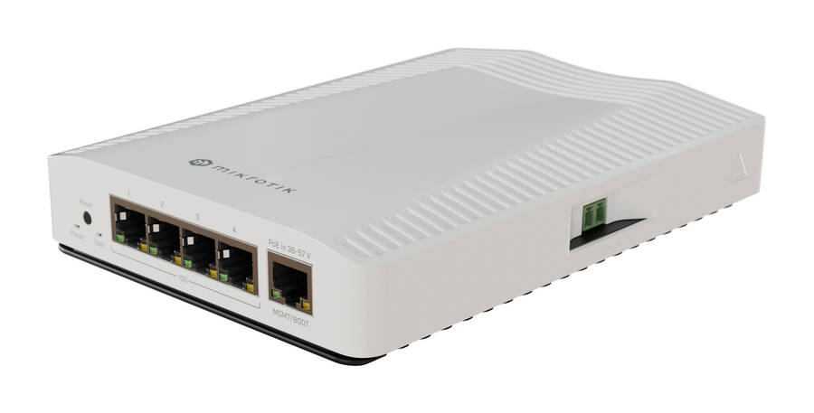 MikroTik Cloud Router Switch 4 Port 10Gbps with PoE Input | CRS304-4XG-IN