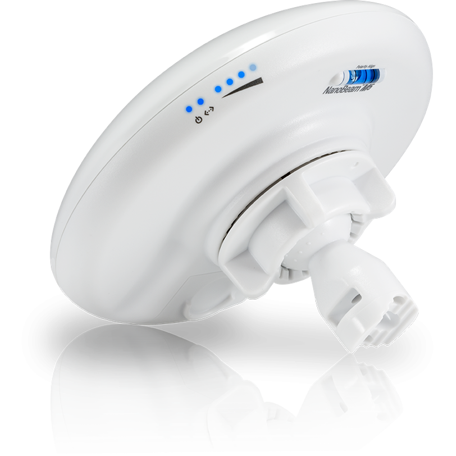 Ubiquiti UISP airMAX Nanobeam M5 16dBi Includes PoE injector | NBE-M5-16