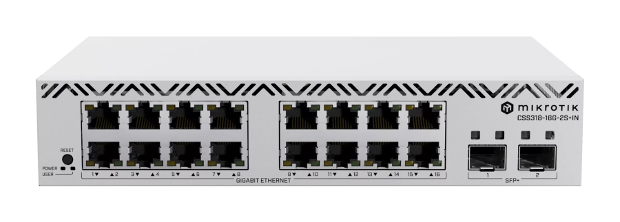 MikroTik Cloud Smart Switch | MikroTik CSS318-16G-2S+IN