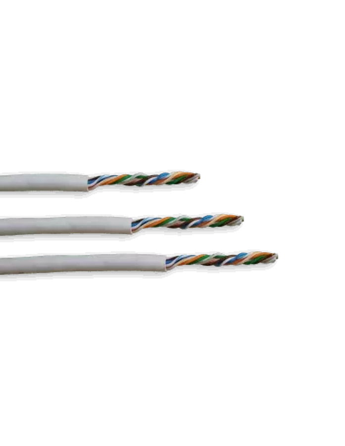 Acconet CAT5e Indoor Ethernet Cable 500m White Solid Copper UTP Roll | CAT5-500-SC