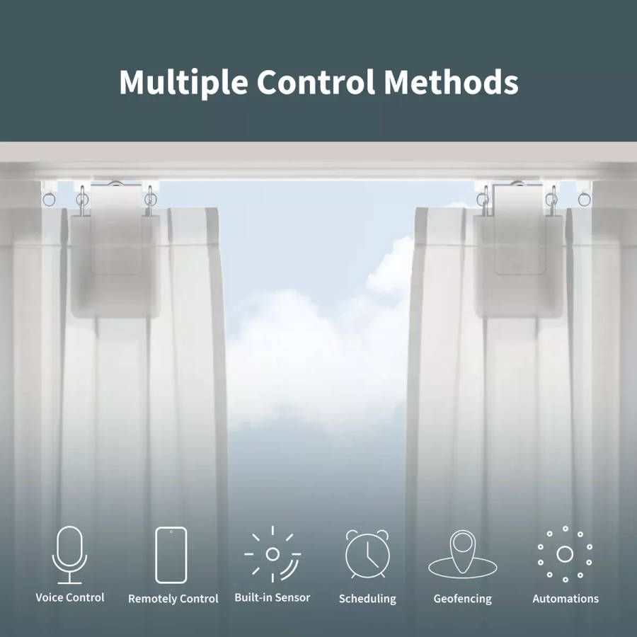 Aqara E1 Smart Curtain Driver Rod Version | CM-M01-ROD