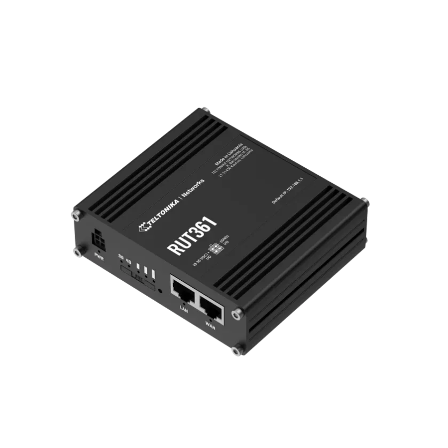 Teltonika Industrial LTE Cat 6 Router | RUT361