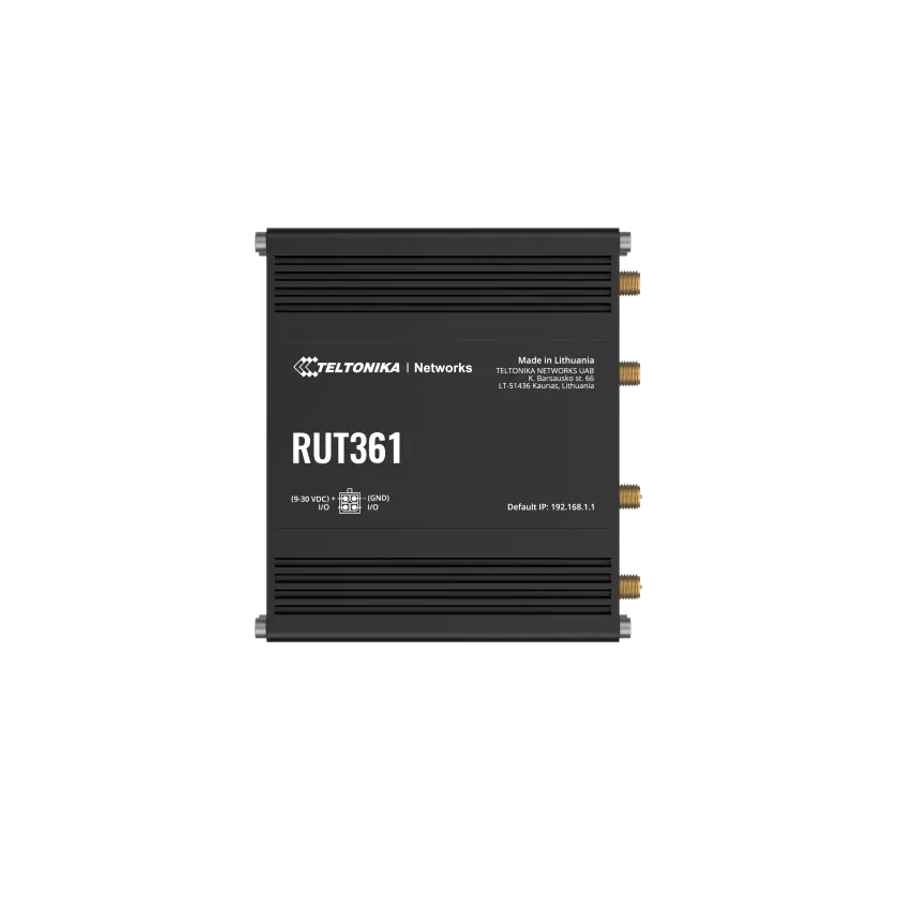 Teltonika Industrial LTE Cat 6 Router | RUT361