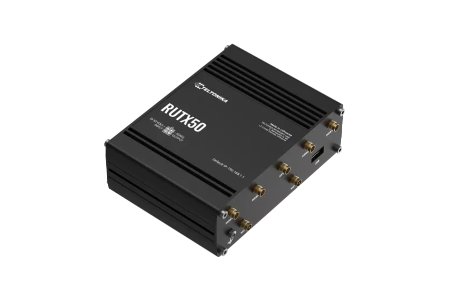 Teltonika Industrial 5G Router, Dual SIM | RUTX50