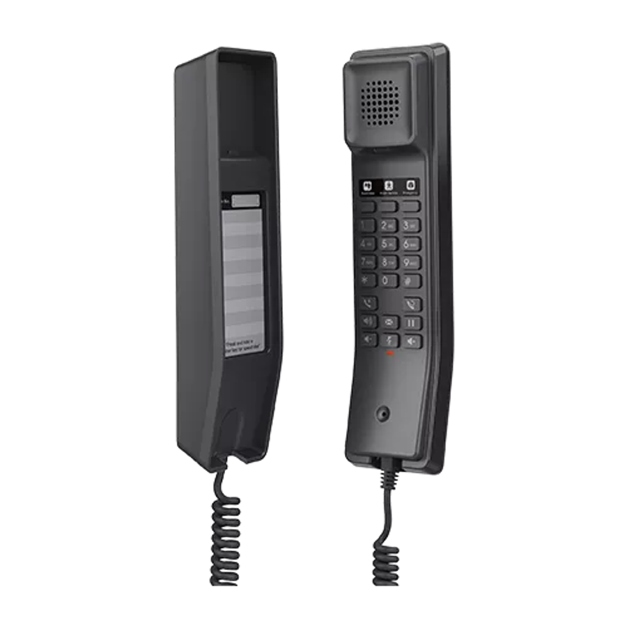 Grandstream 2 Line Hotel Phone Black | GHP611