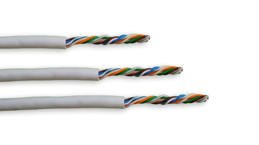 Acconet CAT5e Indoor Ethernet Cable 305m White CCA STP Pull Box | CAT5-305-STP