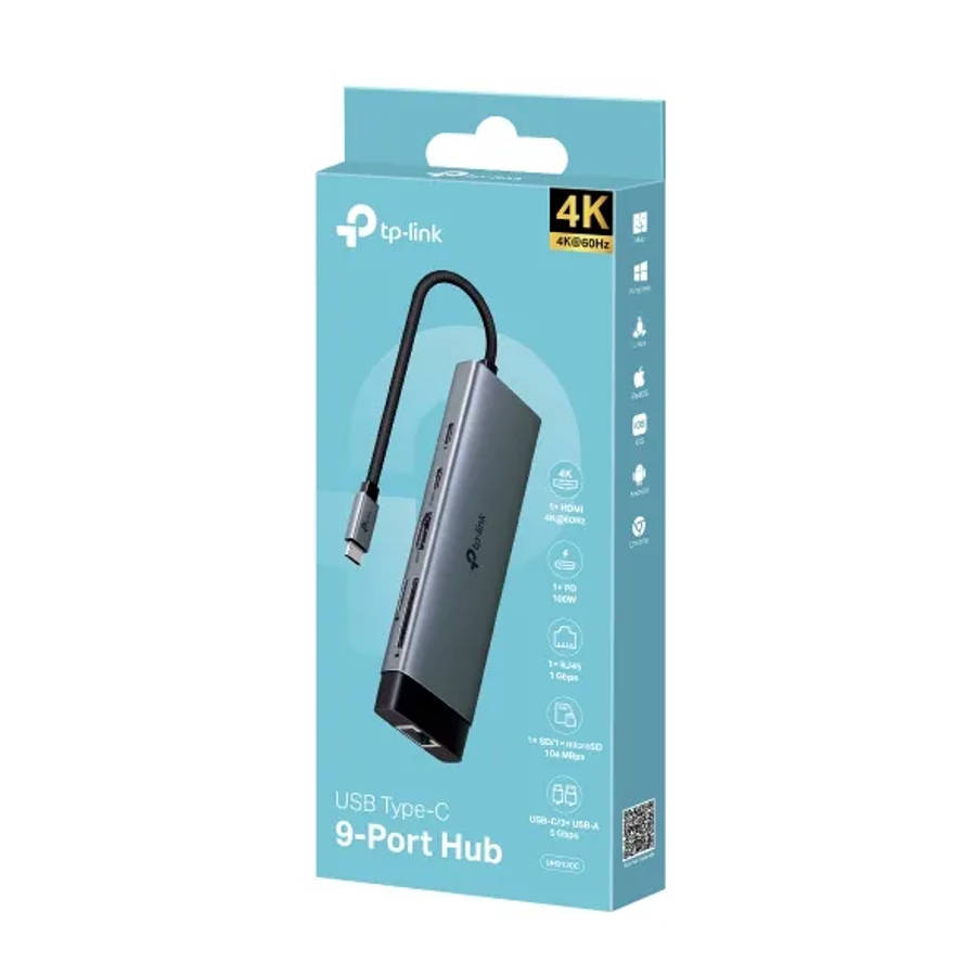 TP-Link USB Type-C 9-in-1 Hub | UH9120C | MiRO