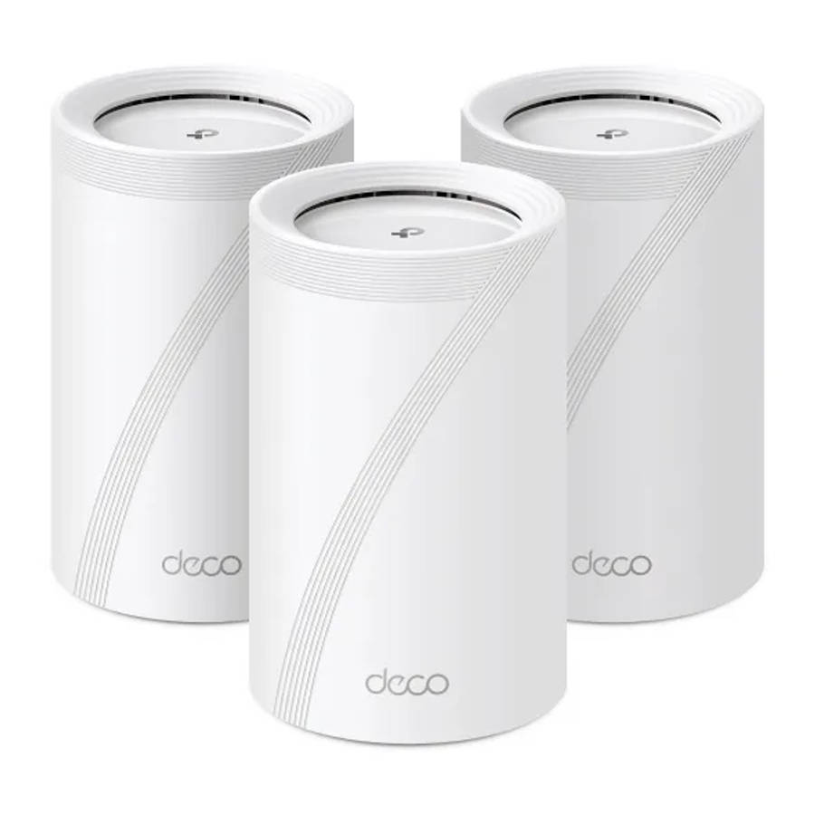 TP-Link Deco Wi-Fi 7 Mesh System (3-Pack) | TP-DECOBE65-3P