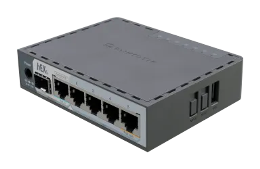 MikroTik hEX S 5-Port Gigabit SFP Router | MT-RBE60iUGS