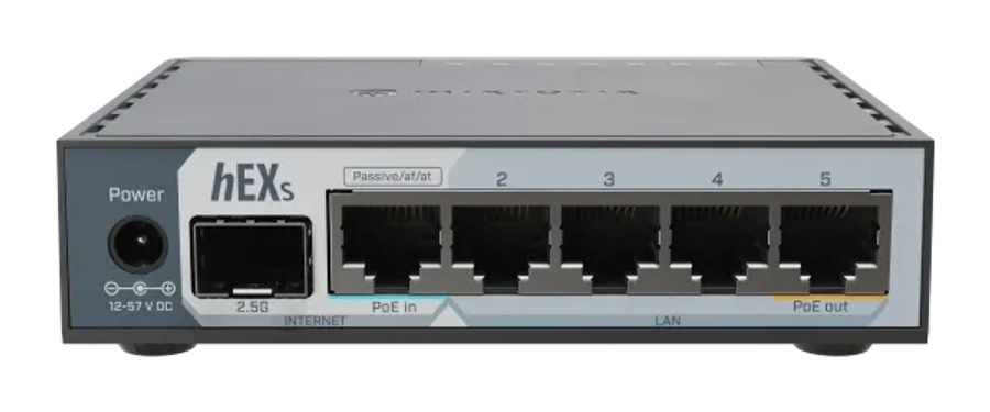 MikroTik hEX S 5-Port Gigabit SFP Router | MT-RBE60iUGS