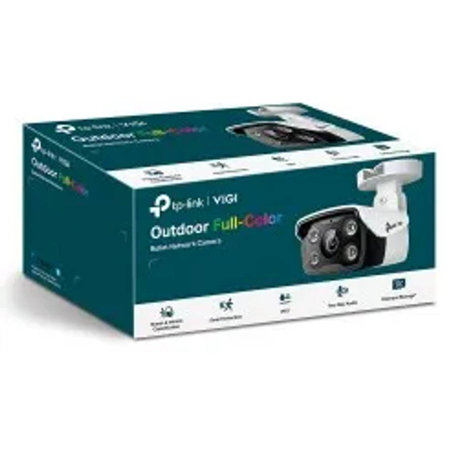 TP-Link VIGI 4MP Outdoor Full-Color PoE Bullet Camera |TP-VIGI-C340-4