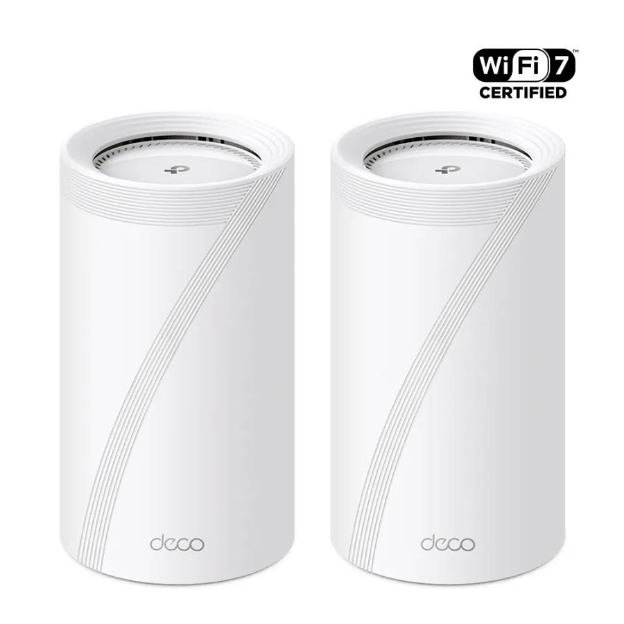 TP-Link Deco Wi-Fi 7 Mesh System (2-pack) | TP-DECOBE85-2P