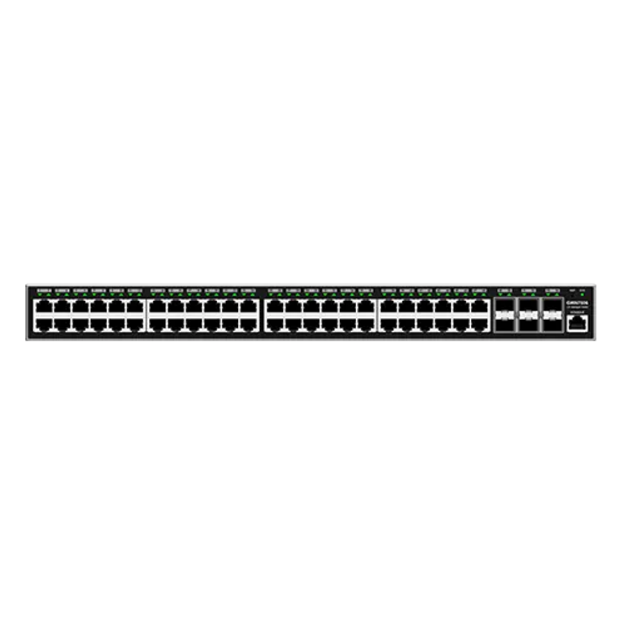 Grandstream Enterprise L2++ 48 port Managed GbE PoE Switch 400W | GWN7806PL-PRO