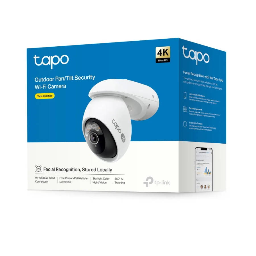 TP-Link Outdoor Pan/Tilt Security Wi-Fi Camera | Tapo C560WS