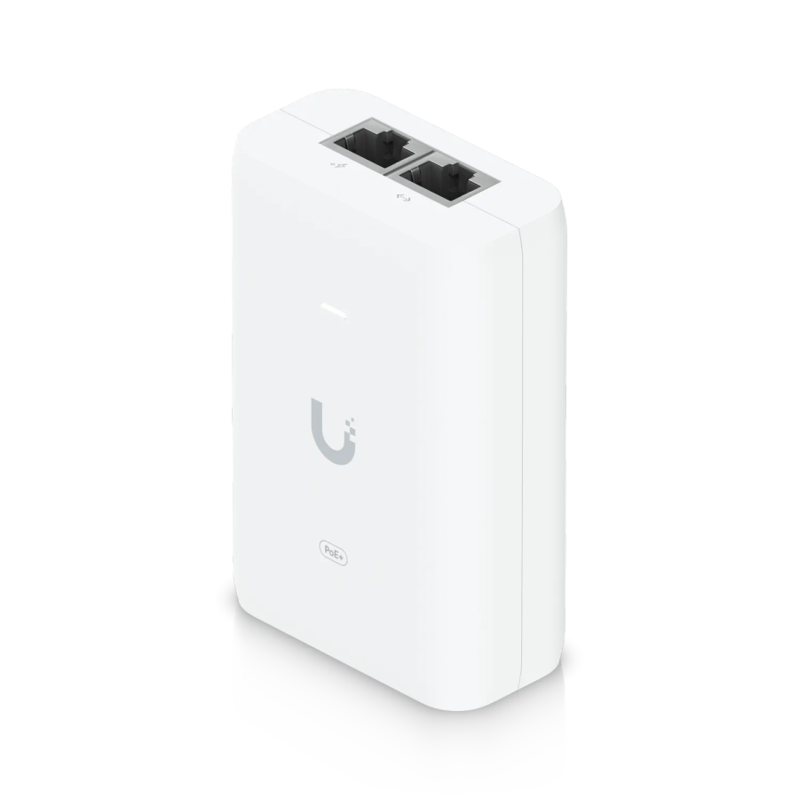 Ubiquiti Gigabit 48V 30W PoE+ Adapter | U-PoE+