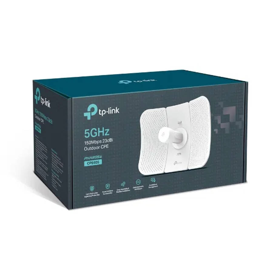 TP-Link 5 GHz 150 Mbps 23 dBi Outdoor CPE