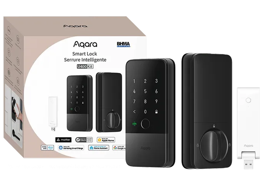 Aqara U400 Smart Door Lock Silver | DL-D16D