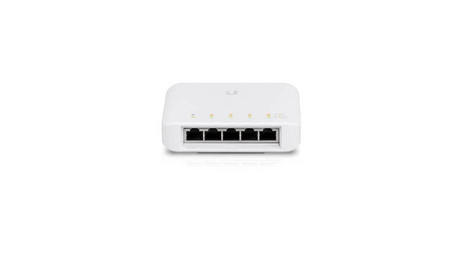 Ubiquiti UniFi Flex 5 Port Gigabit 1 PoE In 4 PoE Out Switch | USW-Flex