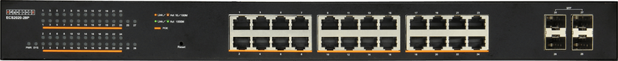 Edge-Core 28 Port Gb Websmart PoE Switch