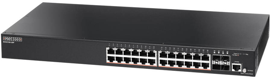 Edge-Core 28 Port Gb Websmart Pro PoE Switch