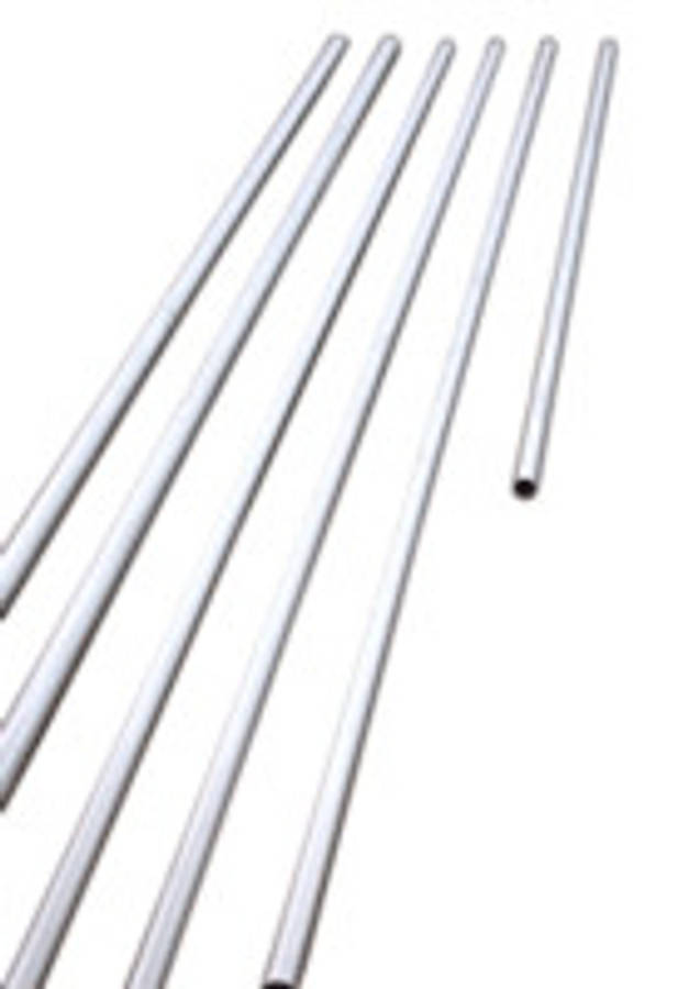 50mm Aluminium Pole - 6m - 5mm Sidewall
